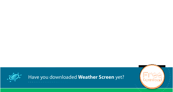 Weather Screen weather forecast software: get your local weather forecast and long-range weather forecasts